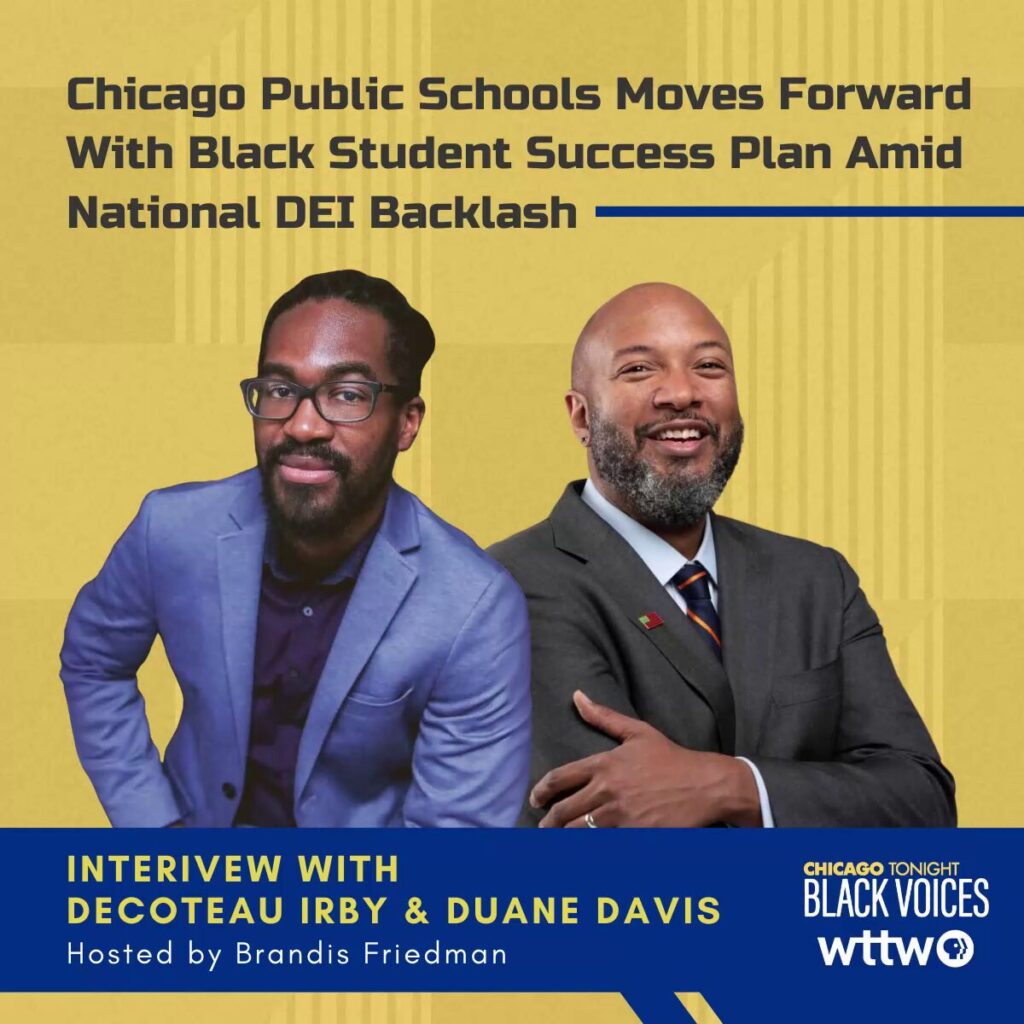 Decoteau Irby - Chicago Tonight Black Voices